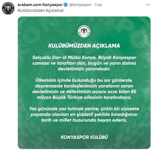 "Hükümet istifa" sloganlarına spor kulüplerinden net tavır: Devletimizin, milletimizin yanındayız 3